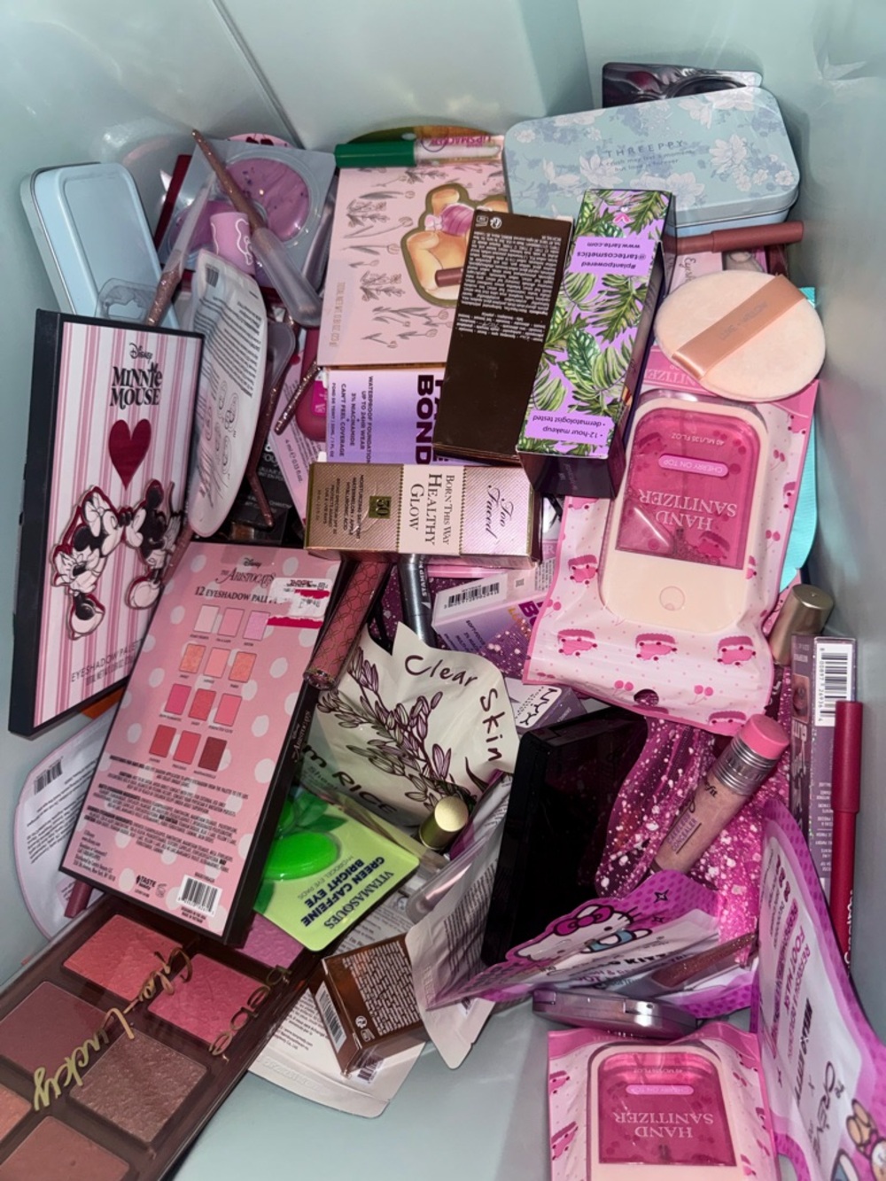 medium size random makeup